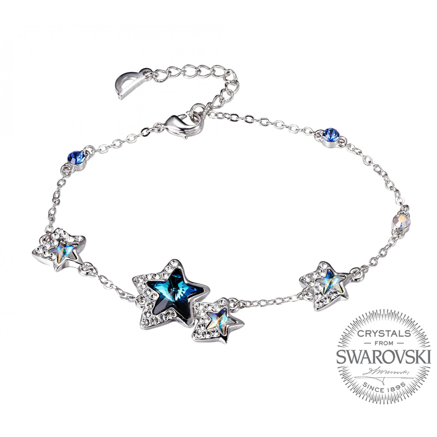 swarovski crystal star bracelet