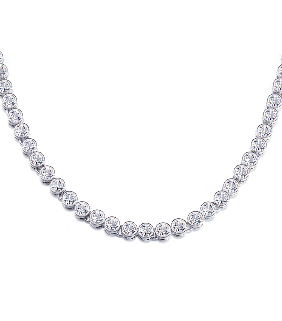 Swarovski Taşlı Kolye (Altın Kaplama) - N0451 Görseli