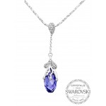 Monemel Swarovski Elements Purple Necklace - Mother s Day - Monemel